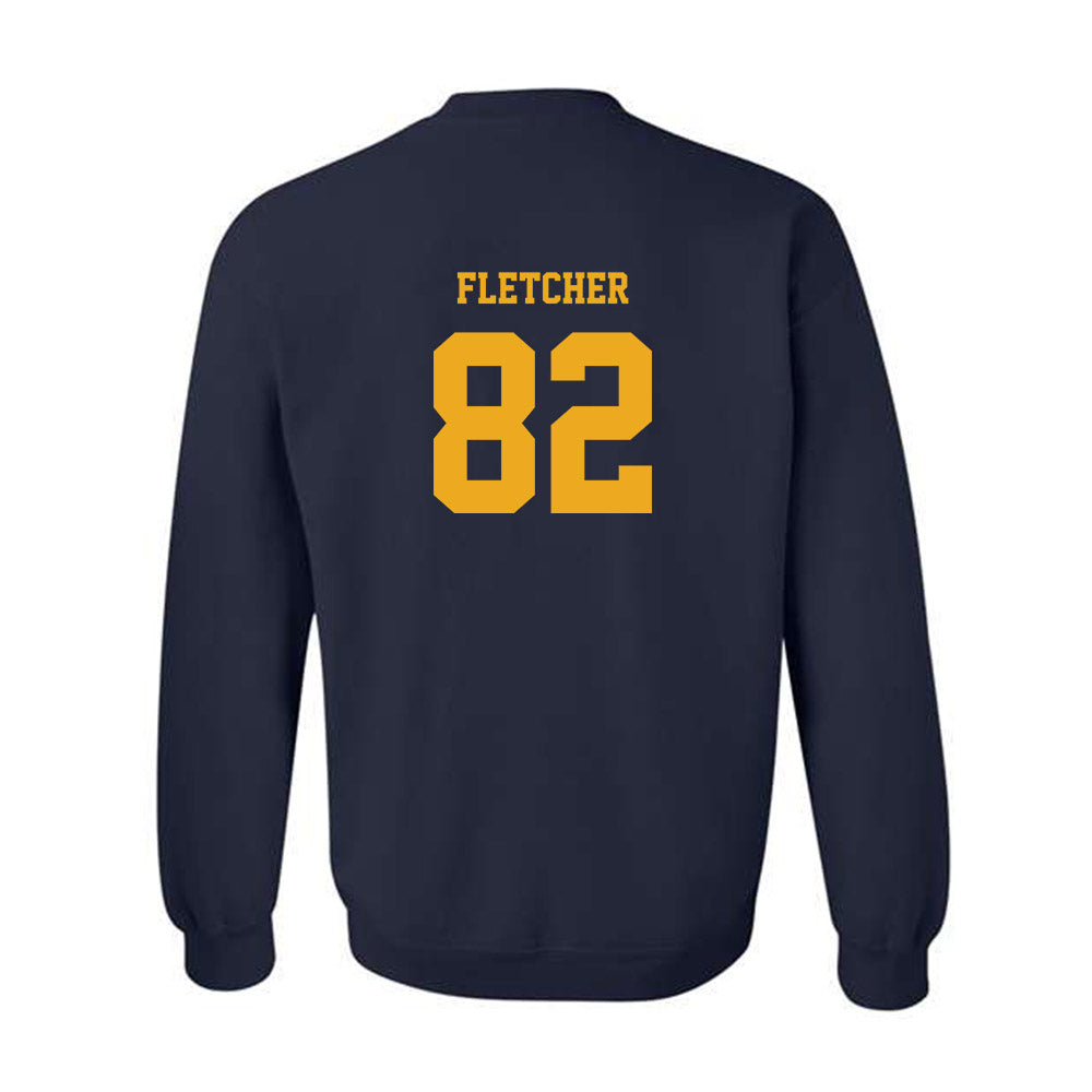 Kent State - NCAA Football : ZyAire Fletcher - Fashion Shersey Crewneck Sweatshirt-1