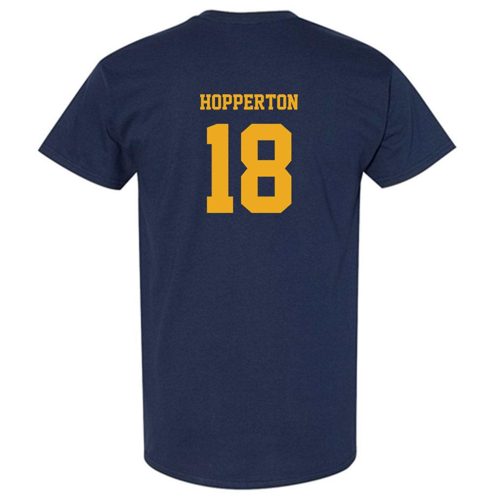 Kent State - NCAA Football : Hunter Hopperton - Fashion Shersey T-Shirt-1