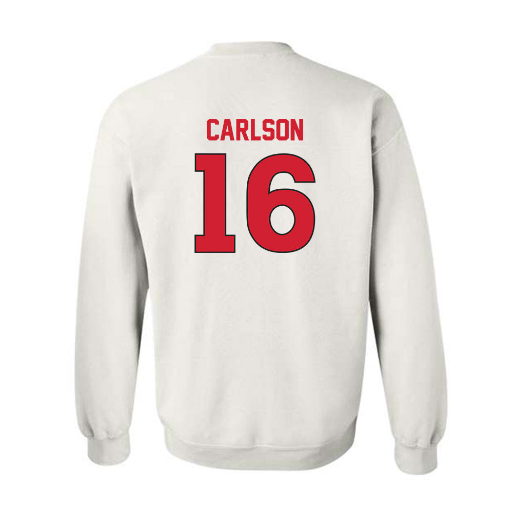 Rutgers - NCAA Men's Soccer : Dylan Carlson - Replica Shersey Crewneck Sweatshirt-1