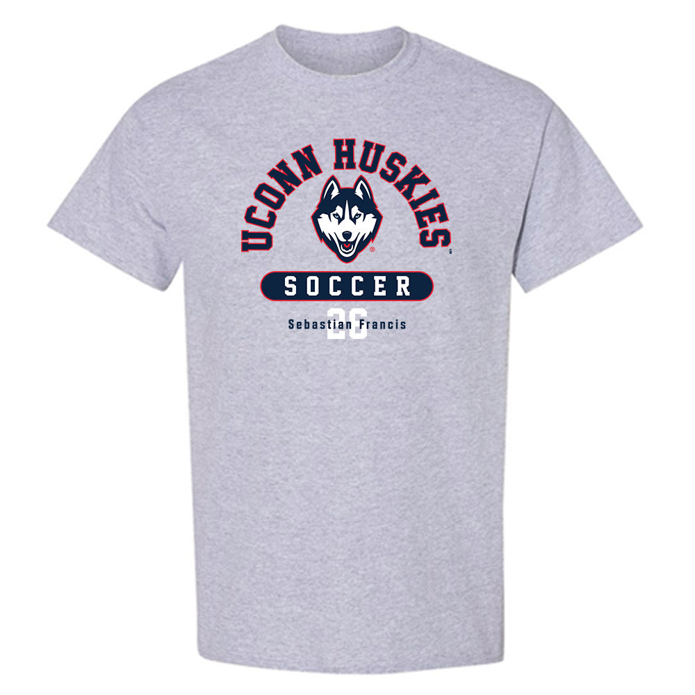UConn - NCAA Men's Soccer : Sebastian Francis - Classic Fashion Shersey T-Shirt-0