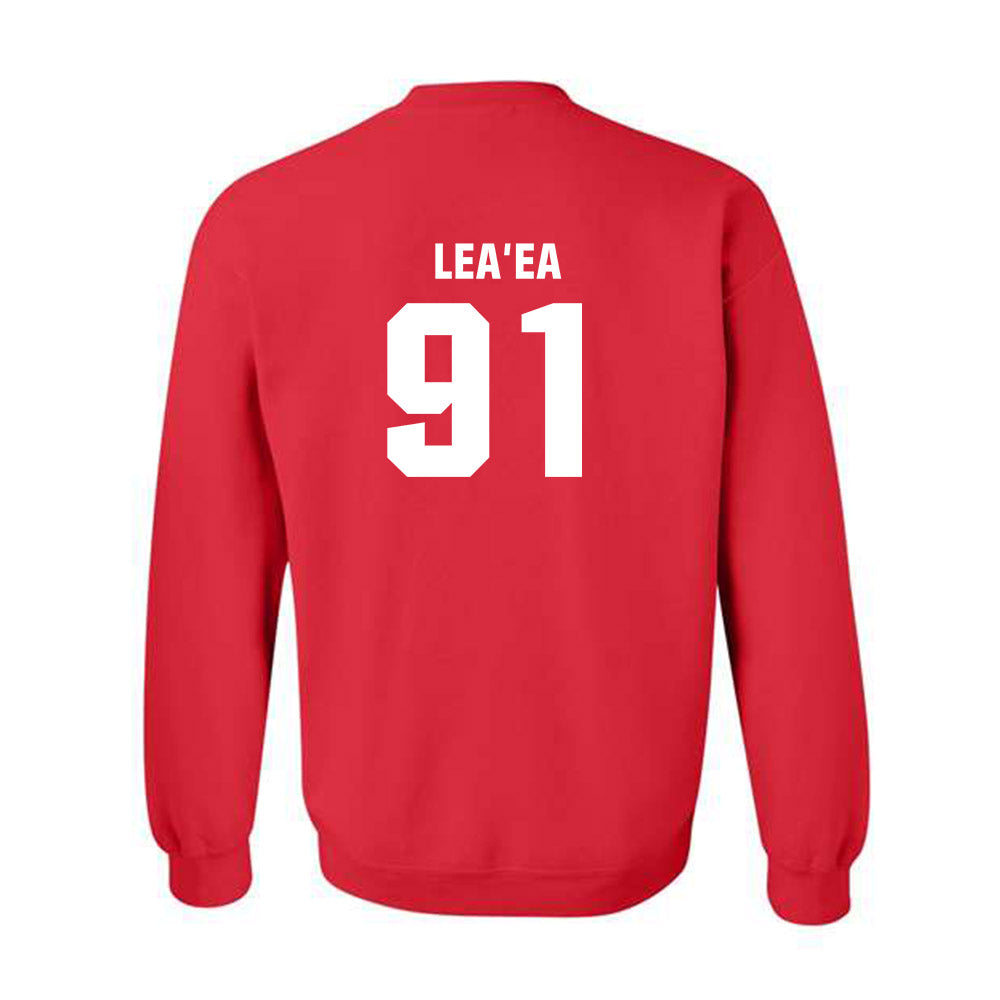 Utah - NCAA Football : Jonah Lea'ea - Classic Shersey Crewneck Sweatshirt