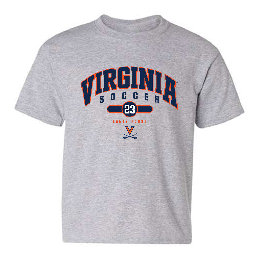 Virginia - NCAA Women's Soccer : Laney Rouse - Fashion Shersey Youth T-Shirt-0