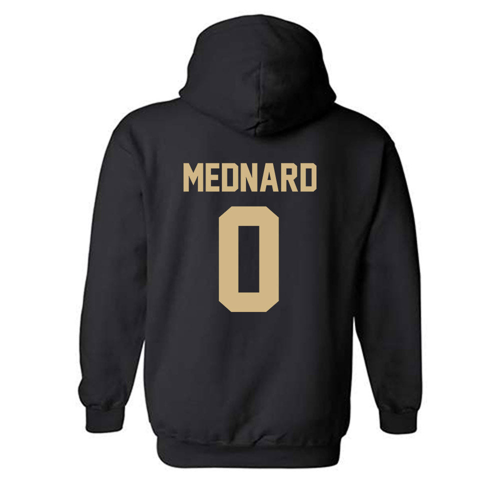 Wake Forest - NCAA Men's Soccer : Jonah Mednard - Replica Shersey Hooded Sweatshirt