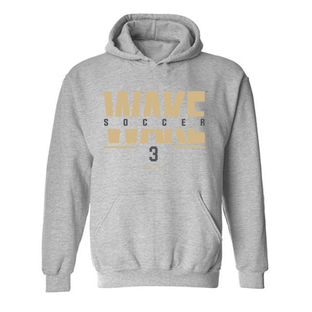 Wake Forest - NCAA Men's Soccer : Travis Smith - Classic Fashion Shersey Hooded Sweatshirt-0
