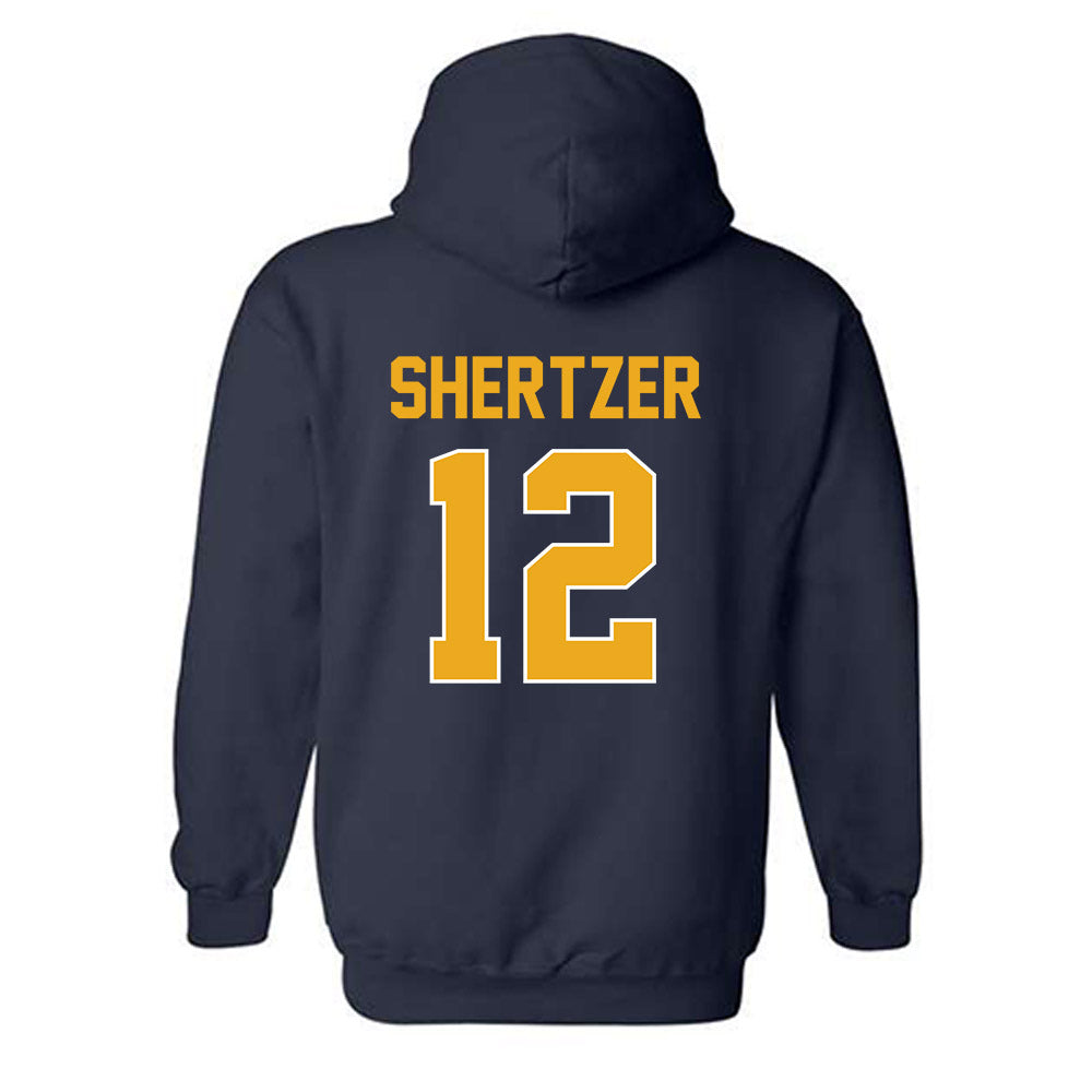 West Virginia - NCAA Women's Soccer : olivia shertzer - Replica Shersey Hooded Sweatshirt