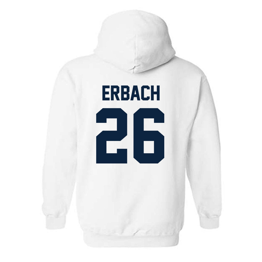 Xavier - NCAA Women's Soccer : Samantha Erbach - Replica Shersey Hooded Sweatshirt