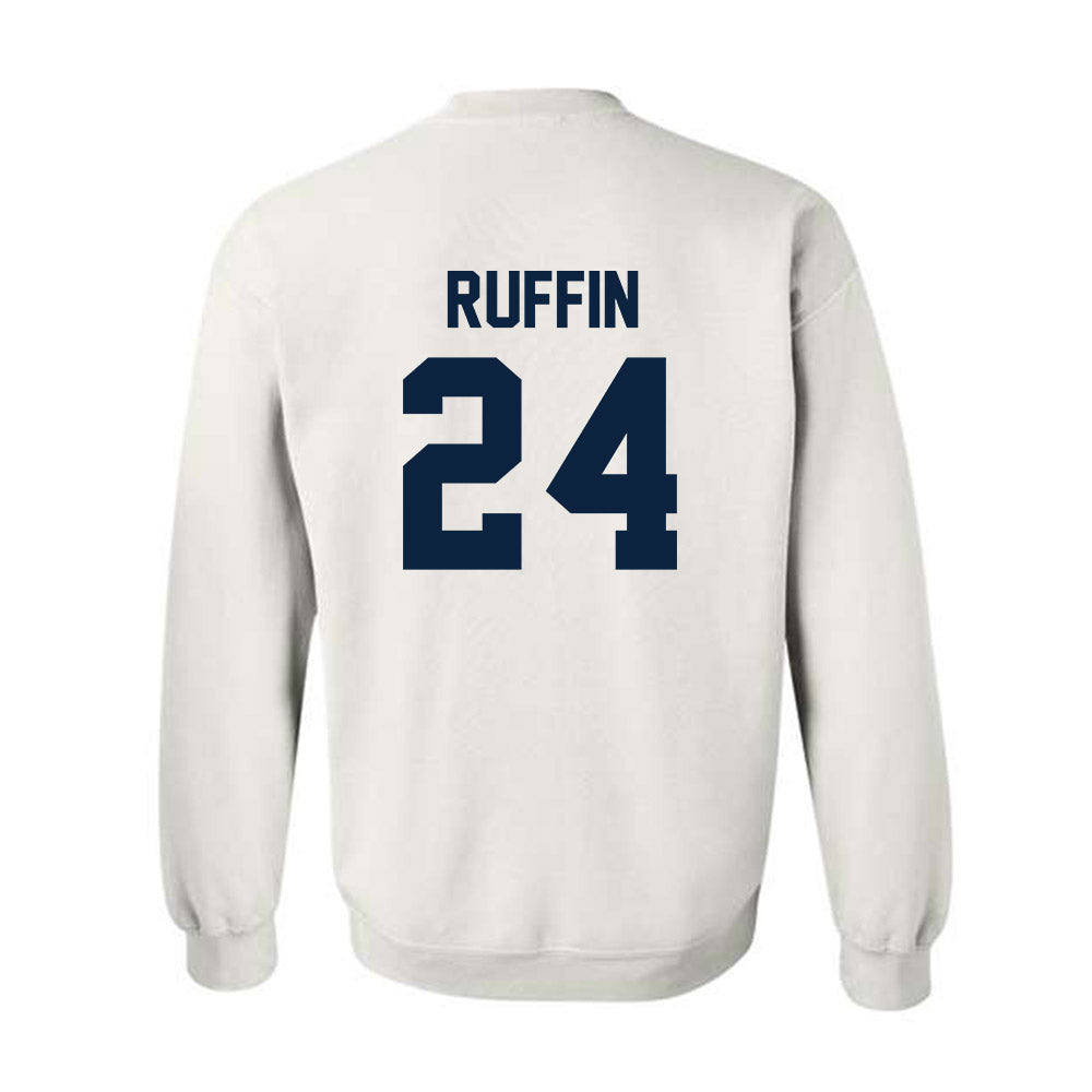 Xavier - NCAA Men's Soccer : Ellison Ruffin - Replica Shersey Crewneck Sweatshirt-1