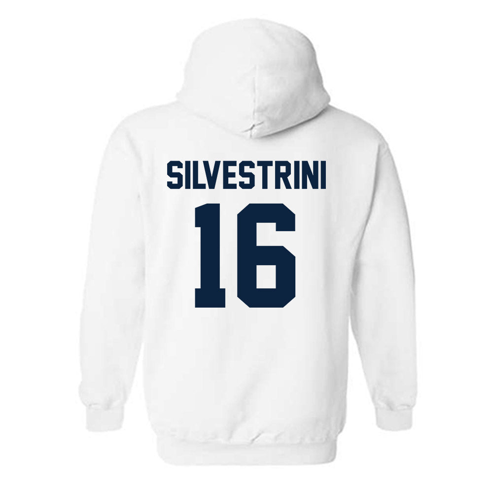 Xavier - NCAA Men's Soccer : Alejandro Silvestrini - Replica Shersey Hooded Sweatshirt-1