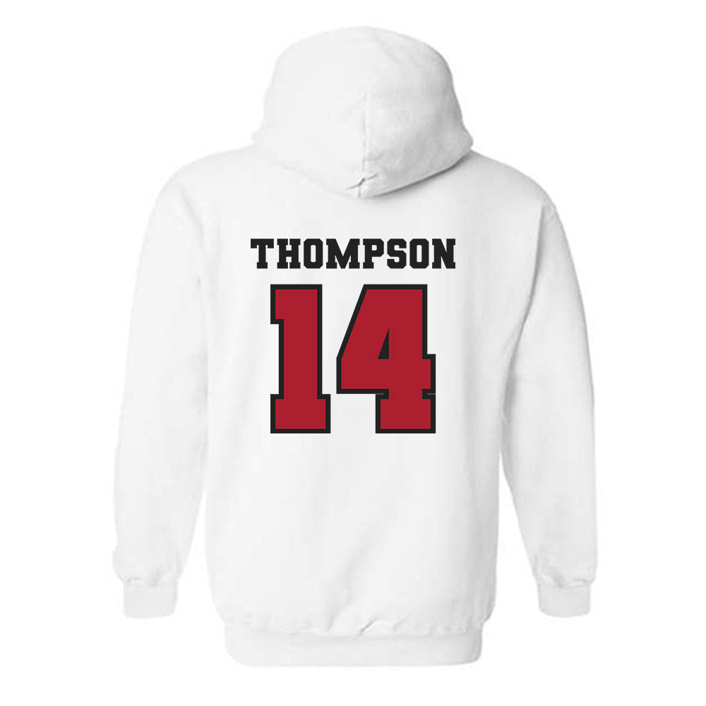 Nicholls State - NCAA Baseball : Caston Thompson - Classic Fashion Shersey Hooded Sweatshirt-1