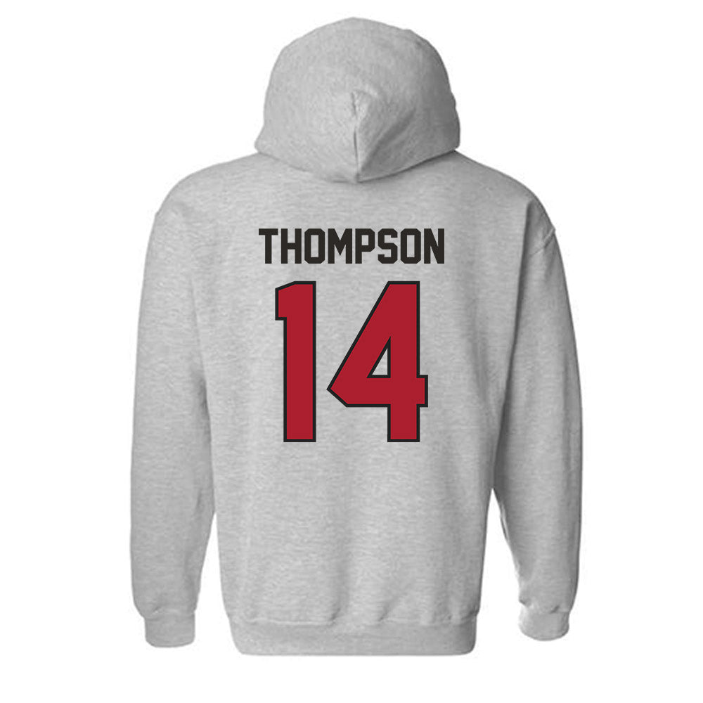 Nicholls State - NCAA Baseball : Caston Thompson - Classic Fashion Shersey Hooded Sweatshirt-1