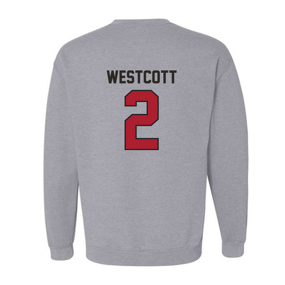 Nicholls State - NCAA Baseball : Christian Westcott - Classic Fashion Shersey Crewneck Sweatshirt-1