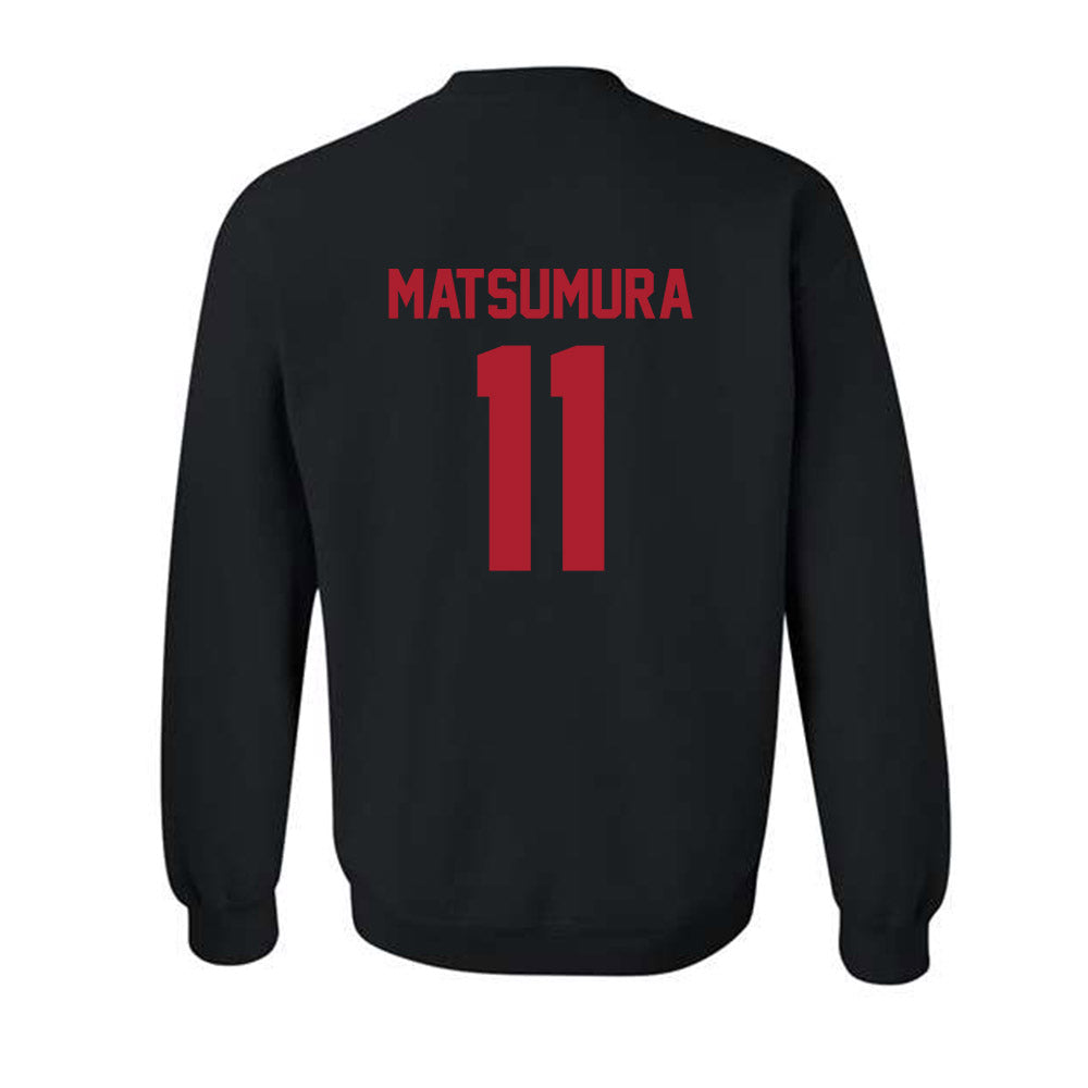Nicholls State - NCAA Men's Tennis : Kotaro Matsumura - Classic Fashion Shersey Crewneck Sweatshirt-1
