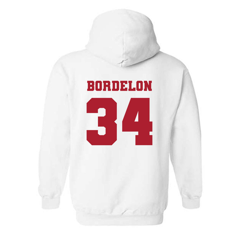 Nicholls State - NCAA Baseball : Joe Bordelon - Classic Fashion Shersey Hooded Sweatshirt-1