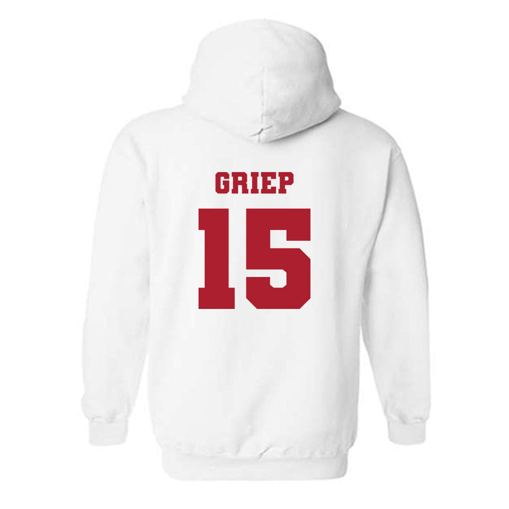 Nicholls State - NCAA Women's Soccer : Ryan Griep - Classic Fashion Shersey Hooded Sweatshirt-1