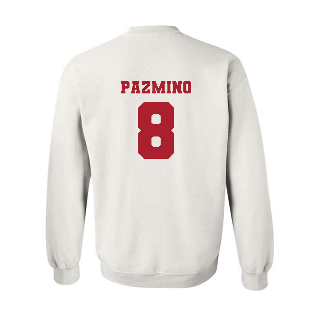 Nicholls State - NCAA Men's Basketball : Kevin Pazmino - Classic Fashion Shersey Crewneck Sweatshirt-1