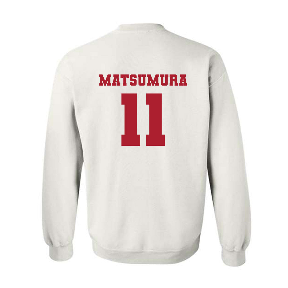 Nicholls State - NCAA Men's Tennis : Kotaro Matsumura - Classic Fashion Shersey Crewneck Sweatshirt-1