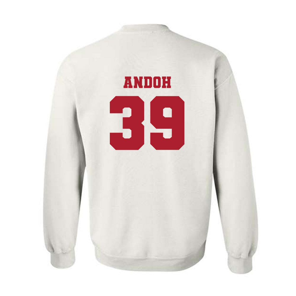 Nicholls State - NCAA Football : Kayden Andoh - Classic Fashion Shersey Crewneck Sweatshirt-1