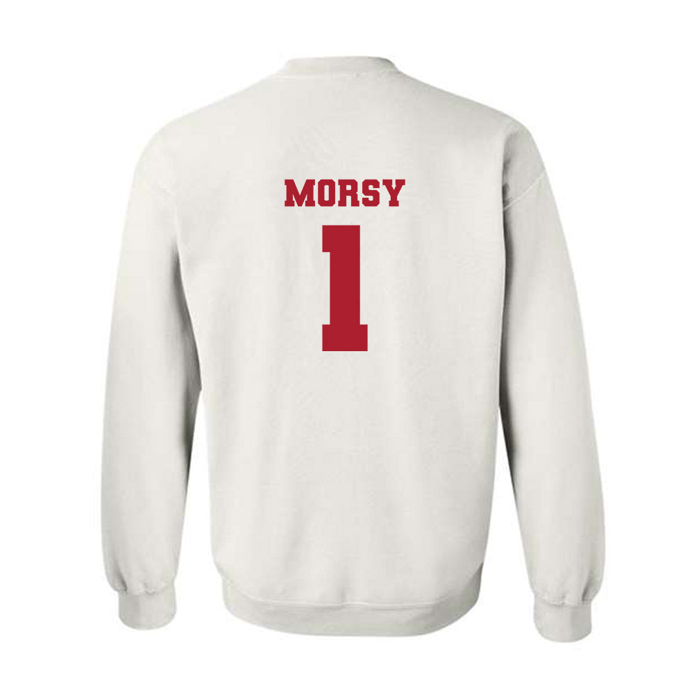 Nicholls State - NCAA Men's Tennis : Omar Morsy - Classic Fashion Shersey Crewneck Sweatshirt-1