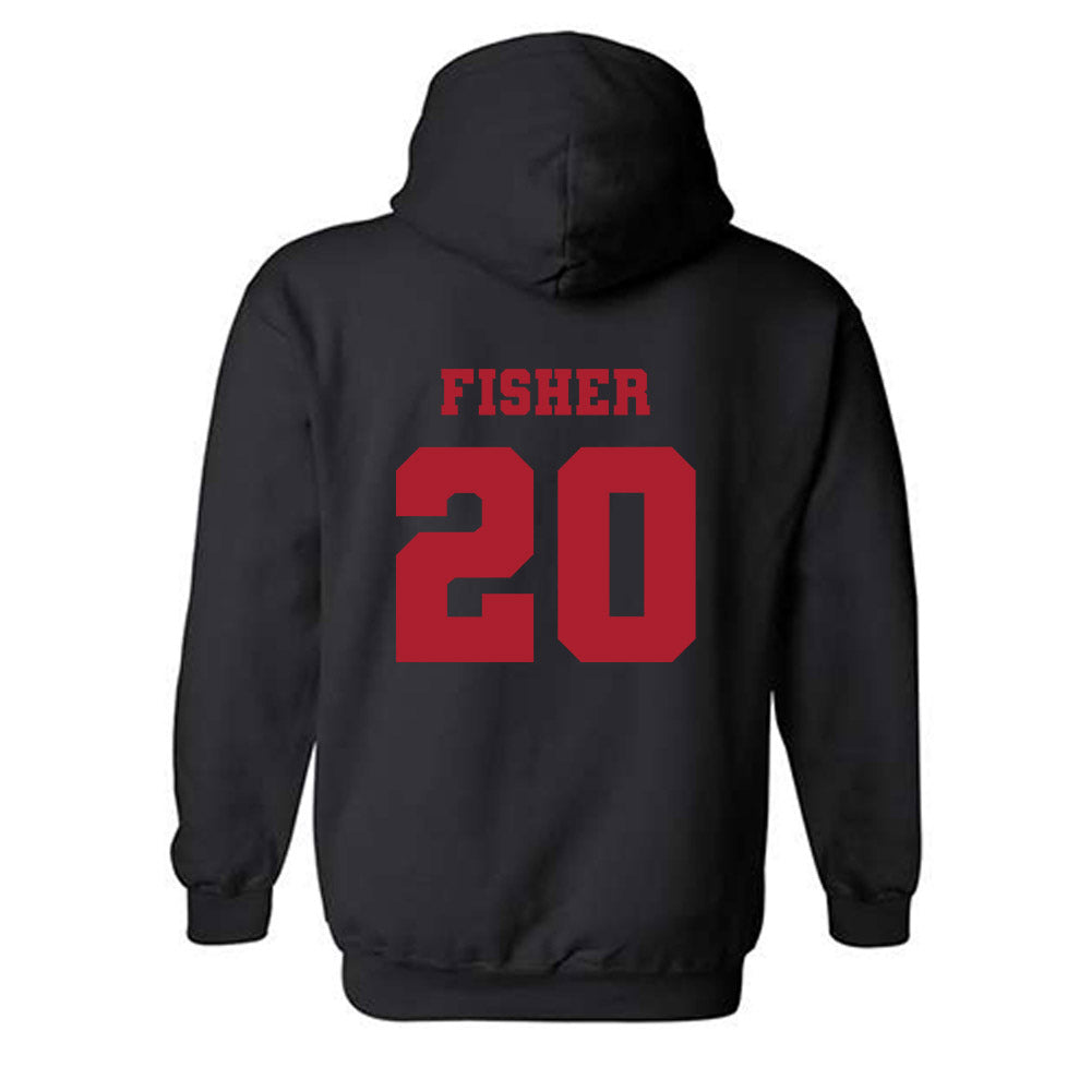Nicholls State - NCAA Football : Kershawn Fisher - Classic Fashion Shersey Hooded Sweatshirt