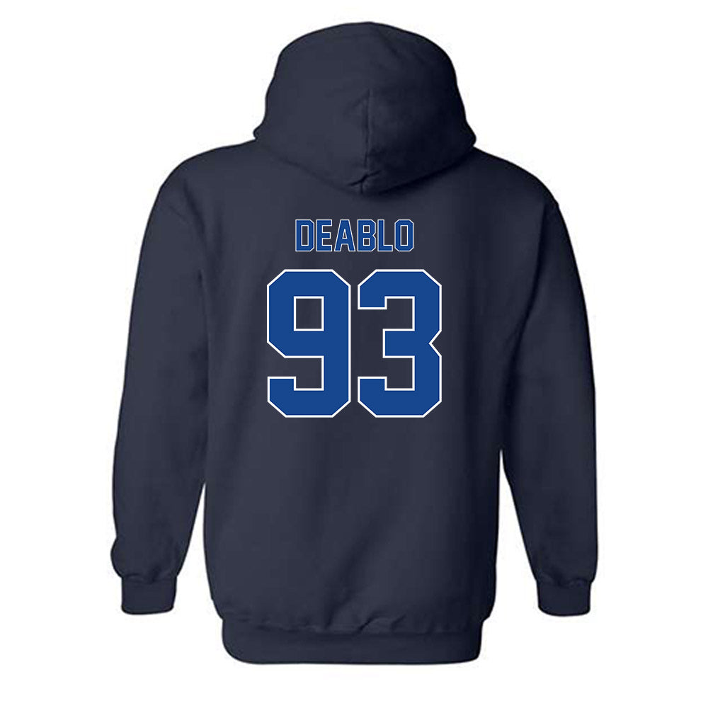 Georgia State - NCAA Football : Deity Deablo - Classic Fashion Shersey Hooded Sweatshirt