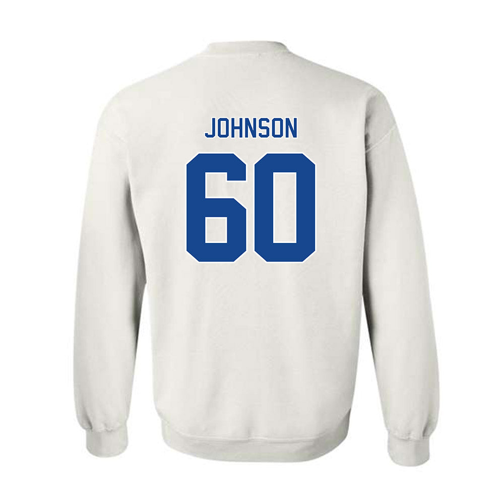 Georgia State - NCAA Football : Dominic Johnson - Classic Fashion Shersey Crewneck Sweatshirt-1