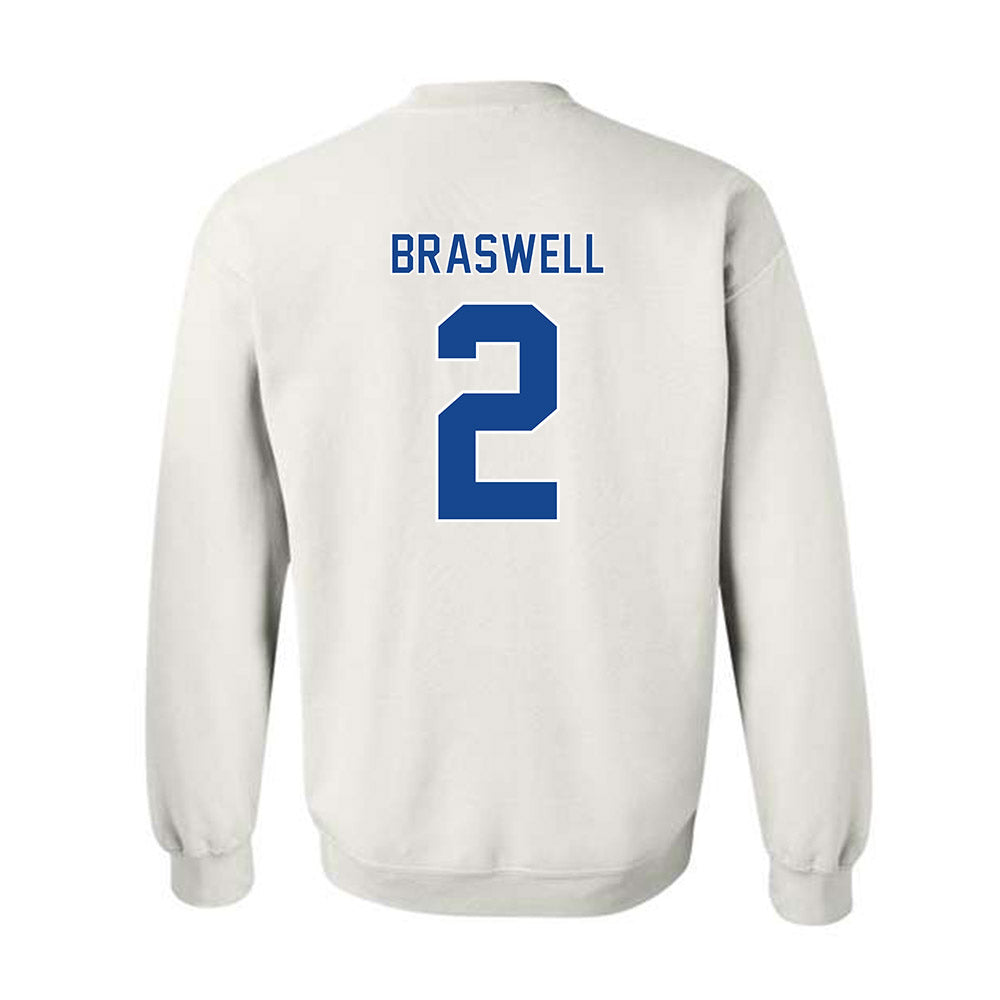 Georgia State - NCAA Football : Djay Braswell - Classic Fashion Shersey Crewneck Sweatshirt-1