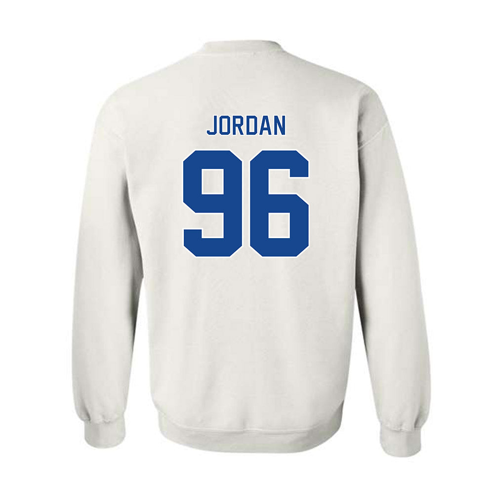 Georgia State - NCAA Football : Jalen Jordan - Classic Fashion Shersey Crewneck Sweatshirt-1