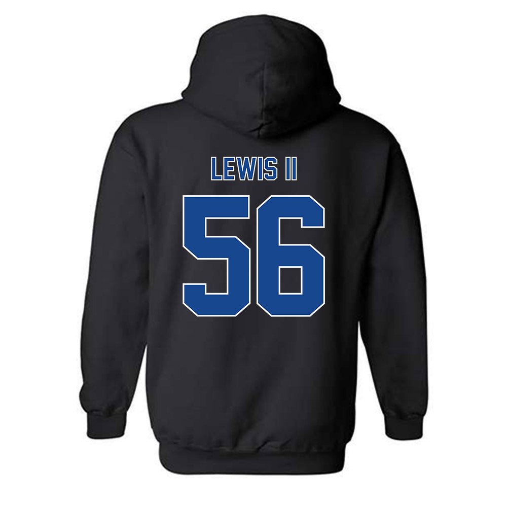 Georgia State - NCAA Football : Fuches Lewis II - Classic Fashion Shersey Hooded Sweatshirt-1