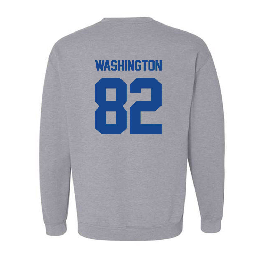 Georgia State - NCAA Football : Kyle Washington - Classic Fashion Shersey Crewneck Sweatshirt-1