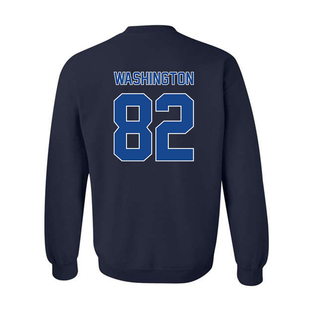 Georgia State - NCAA Football : Kyle Washington - Classic Fashion Shersey Crewneck Sweatshirt-1