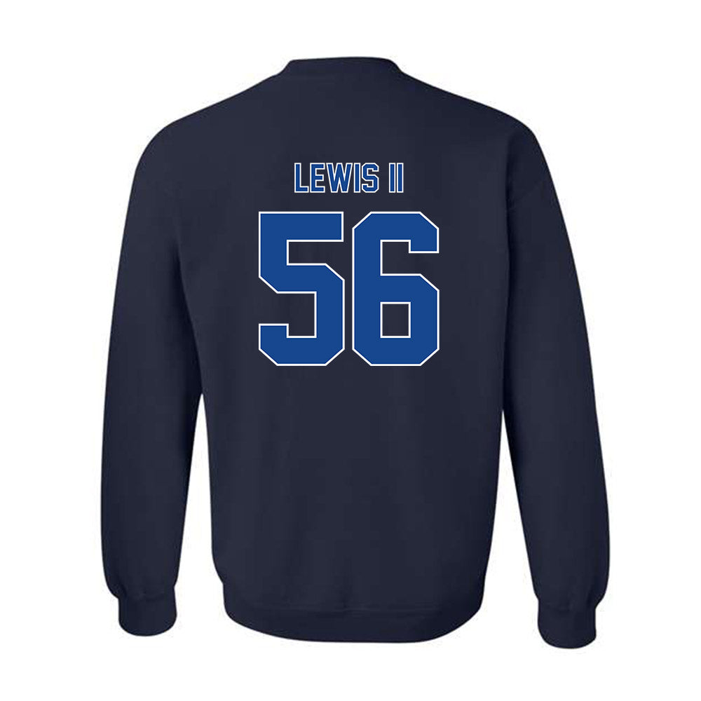 Georgia State - NCAA Football : Fuches Lewis II - Classic Fashion Shersey Crewneck Sweatshirt-1
