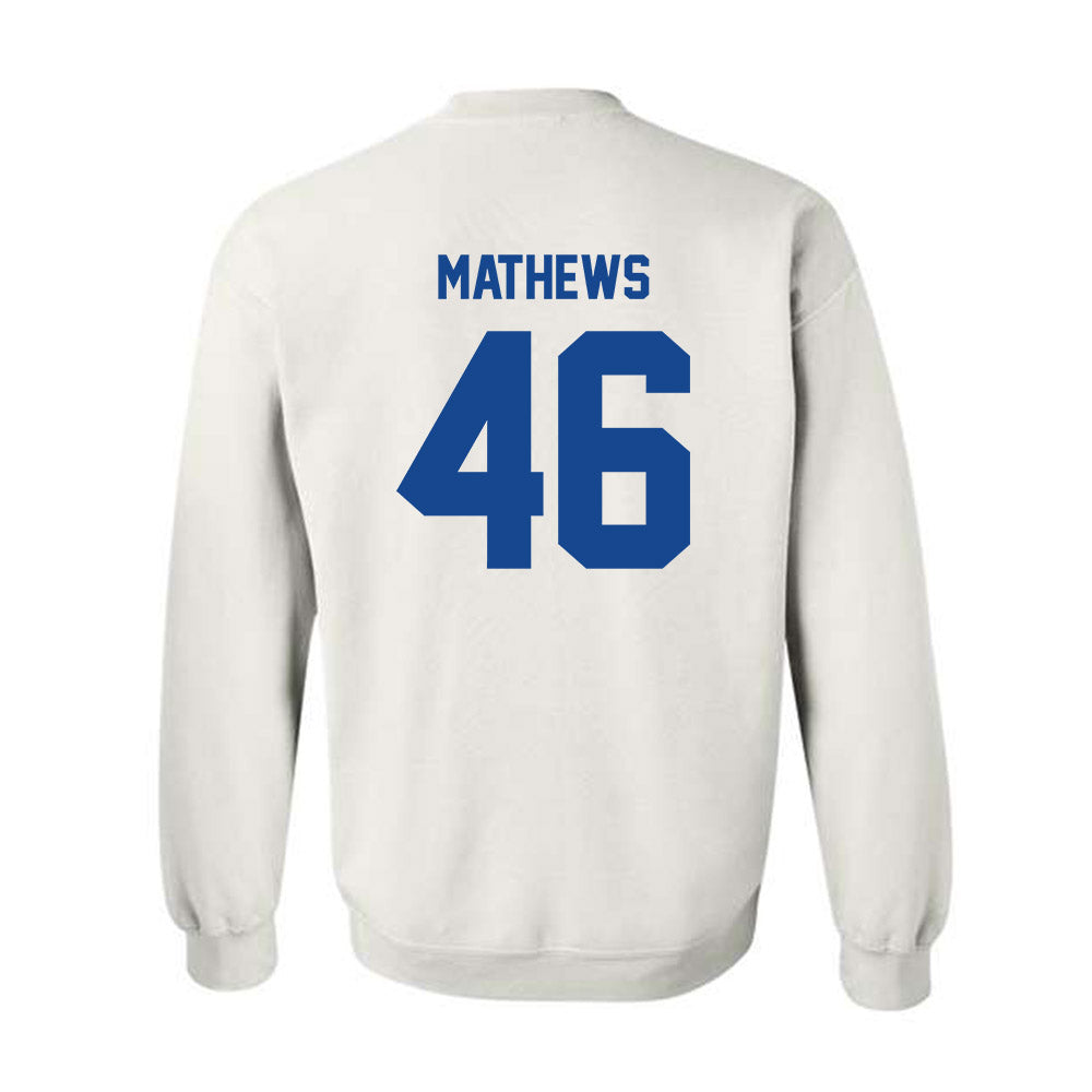 Georgia State - NCAA Football : Ian Mathews - Classic Shersey Crewneck Sweatshirt-1