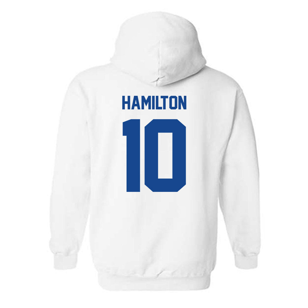Georgia State - NCAA Men's Basketball : Jelani Hamilton - Classic Shersey Hooded Sweatshirt-1