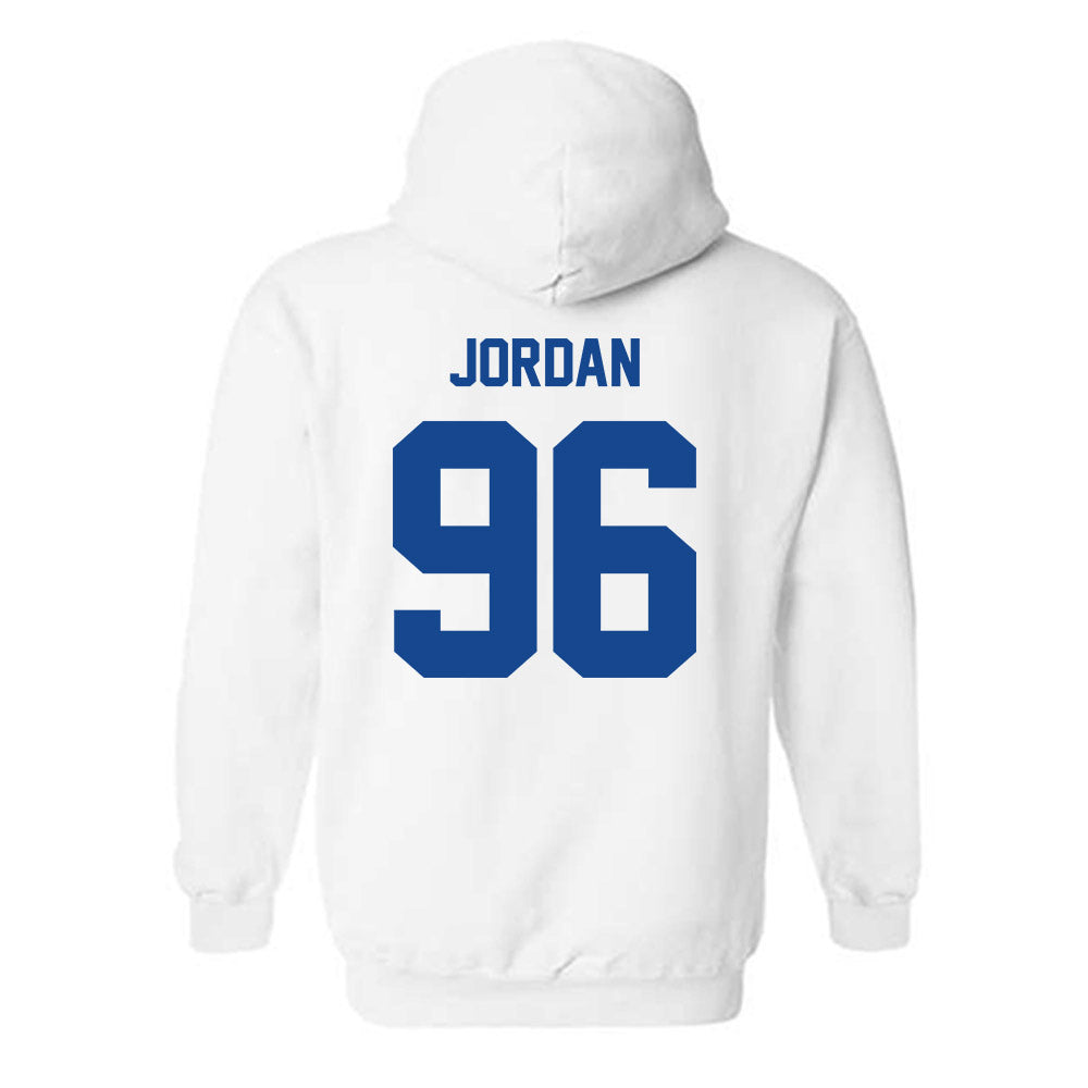 Georgia State - NCAA Football : Jalen Jordan - Classic Shersey Hooded Sweatshirt-1