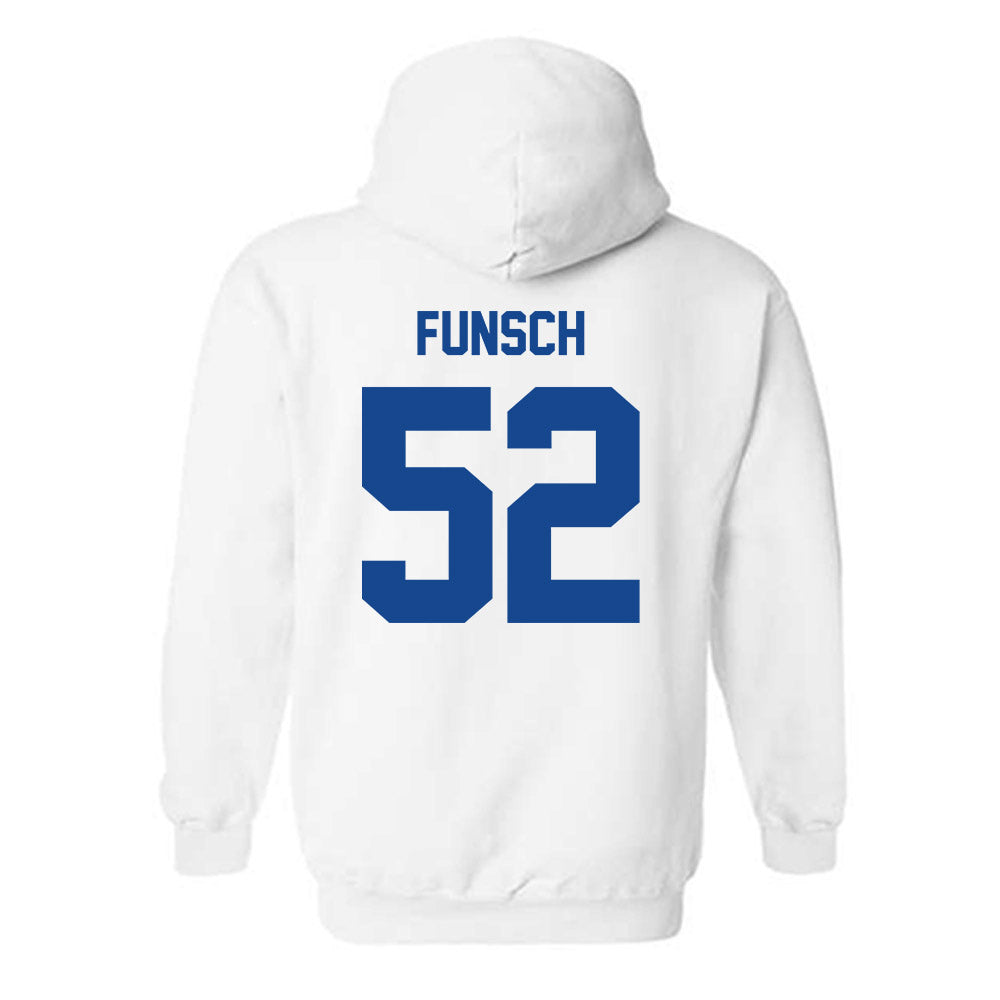 Georgia State - NCAA Football : Donovan Funsch - Classic Shersey Hooded Sweatshirt-1