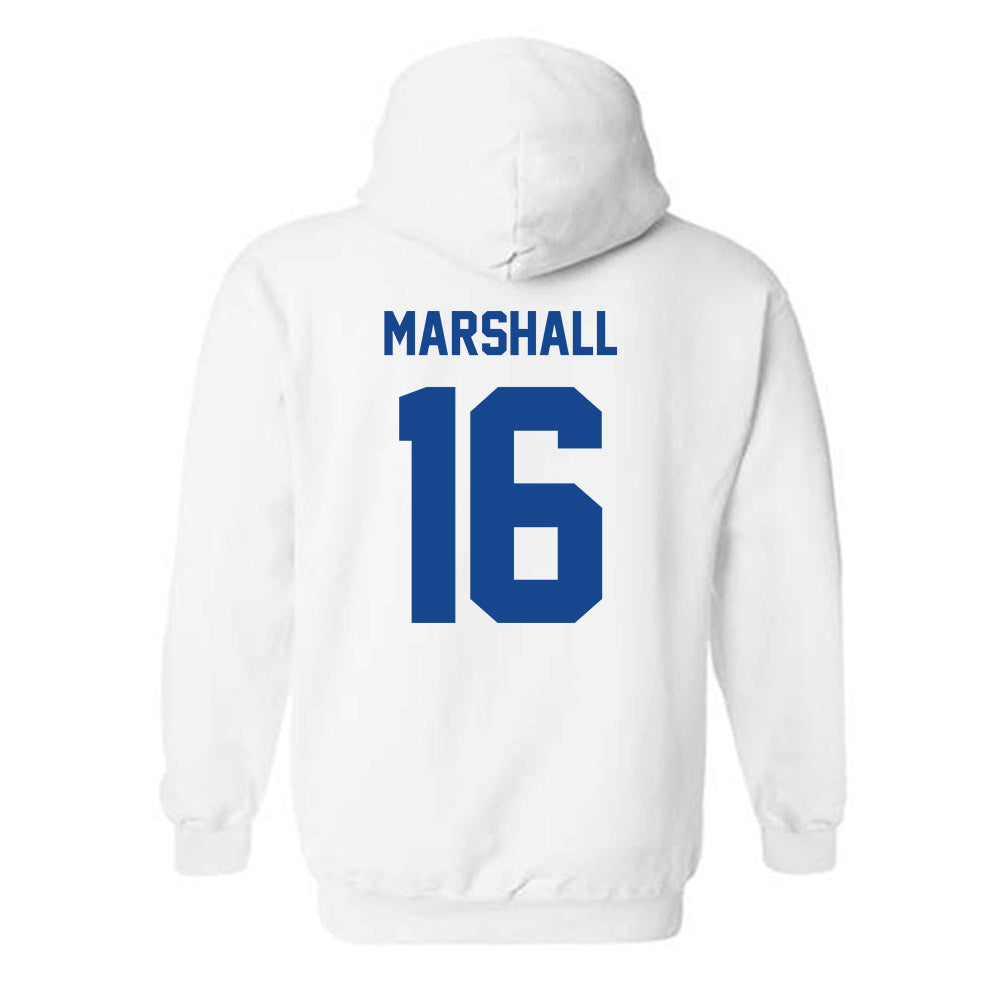 Georgia State - NCAA Football : Jaylin Marshall - Classic Shersey Hooded Sweatshirt-1