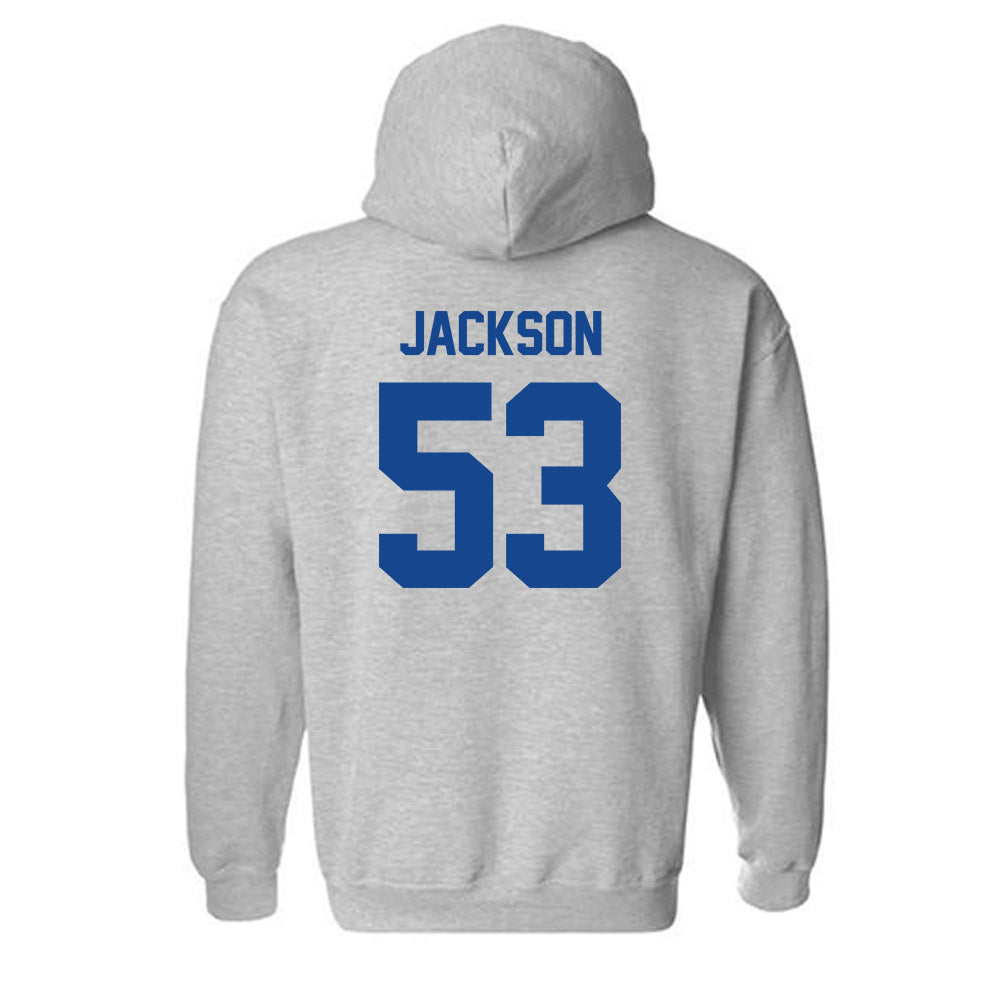 Georgia State - NCAA Football : Malik Jackson - Classic Fashion Shersey Hooded Sweatshirt-1