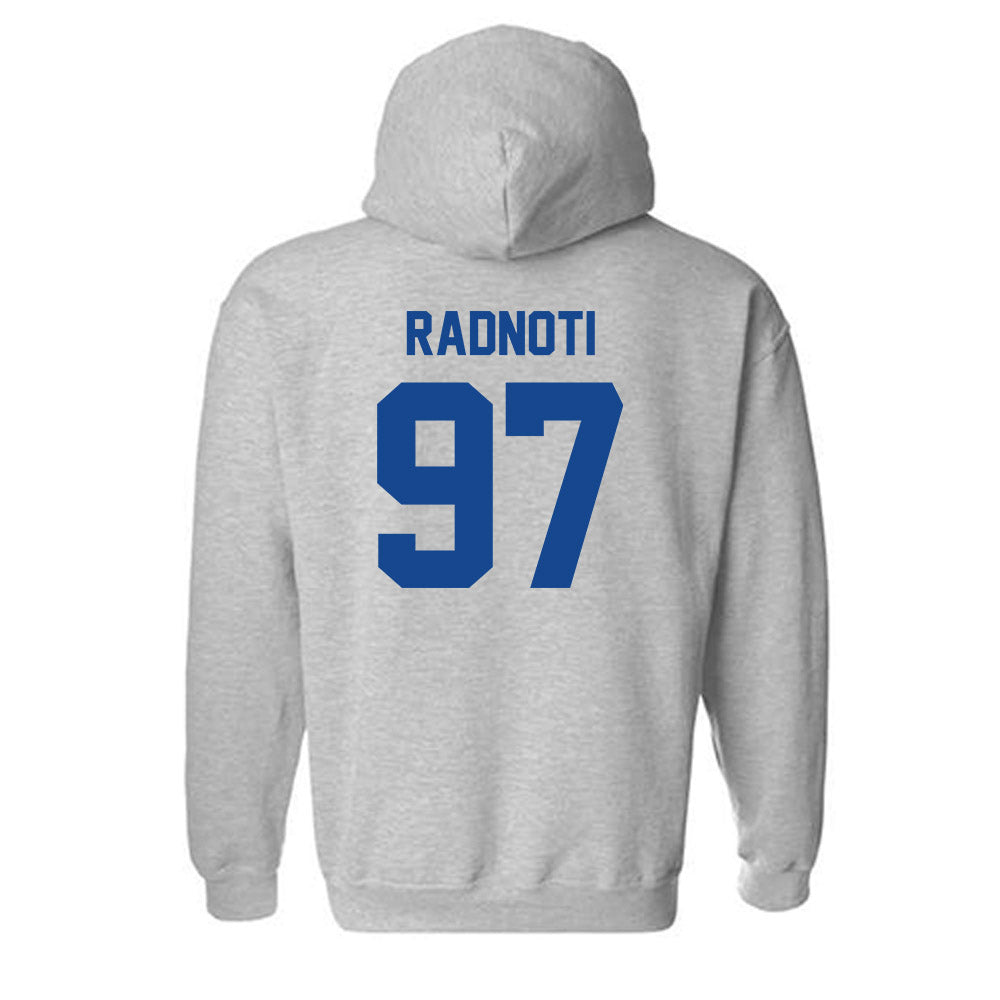 Georgia State - NCAA Football : Spencer Radnoti - Classic Fashion Shersey Hooded Sweatshirt