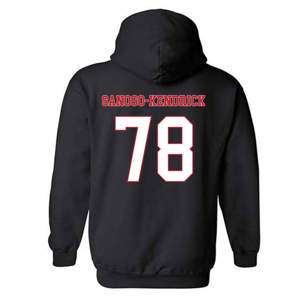 SEMO - NCAA Football : Yusef Sanogo-Kendrick - Classic Fashion Shersey Hooded Sweatshirt-1