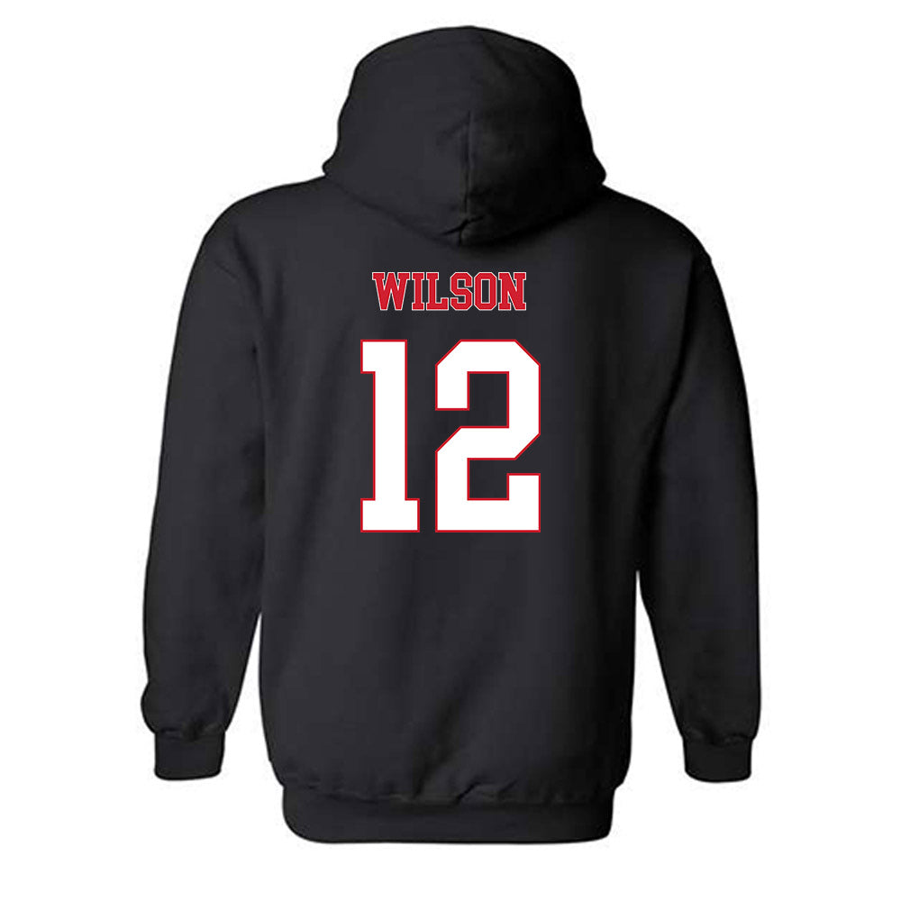 SEMO - NCAA Football : Brandon Wilson - Classic Fashion Shersey Hooded Sweatshirt-1