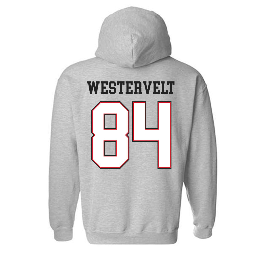 SEMO - NCAA Football : Anthony Westervelt - Classic Fashion Shersey Hooded Sweatshirt-1