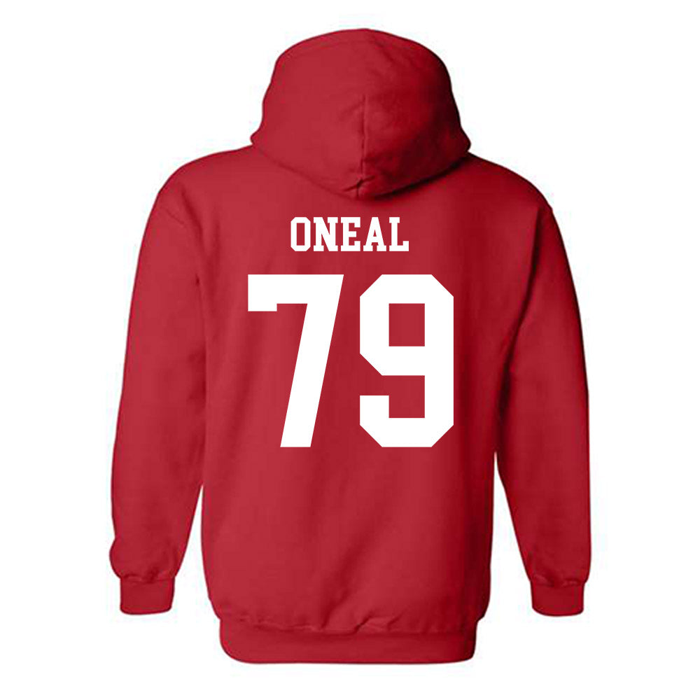 SEMO - NCAA Football : Chase ONeal - Classic Fashion Shersey Hooded Sweatshirt-1