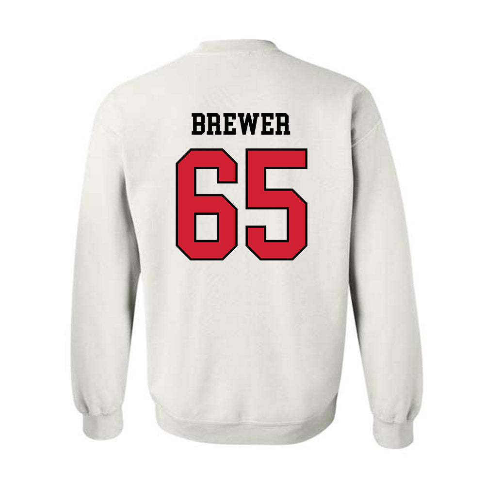 SEMO - NCAA Football : Hudson Brewer - Classic Fashion Shersey Crewneck Sweatshirt-1