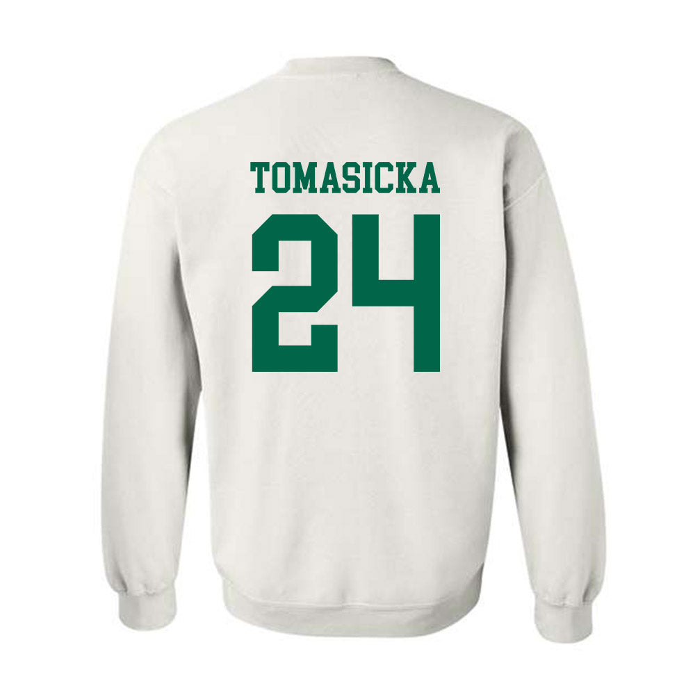 USF - NCAA Women's Basketball : Raina Tomasicka - Classic Fashion Shersey Crewneck Sweatshirt-1
