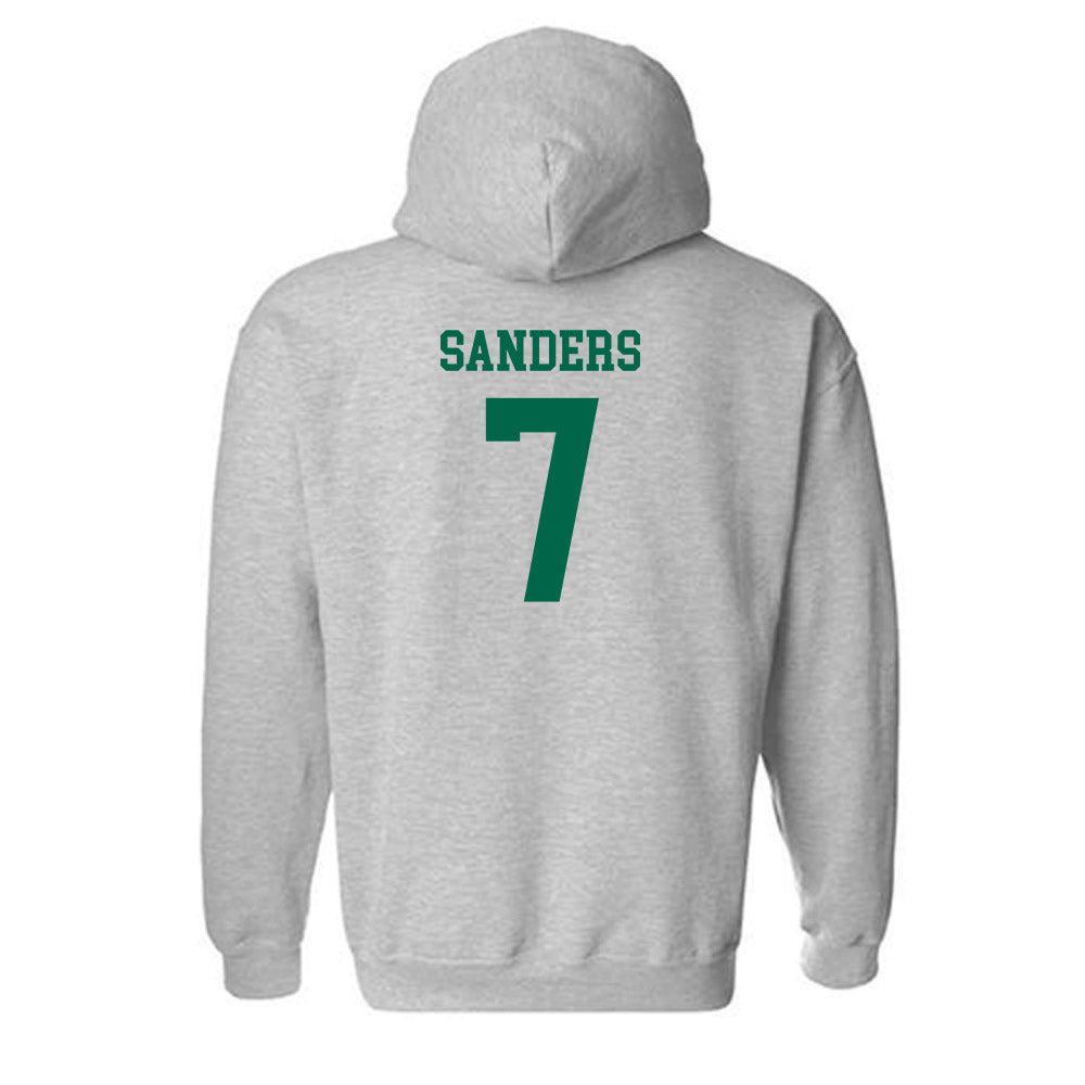 USF - NCAA Men's Basketball : Caleb Sanders - Classic Fashion Shersey Hooded Sweatshirt-1