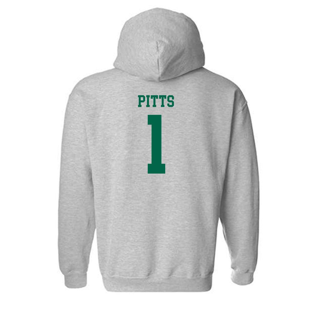 USF - NCAA Baseball : Eli Pitts - Classic Fashion Shersey Hooded Sweatshirt-1