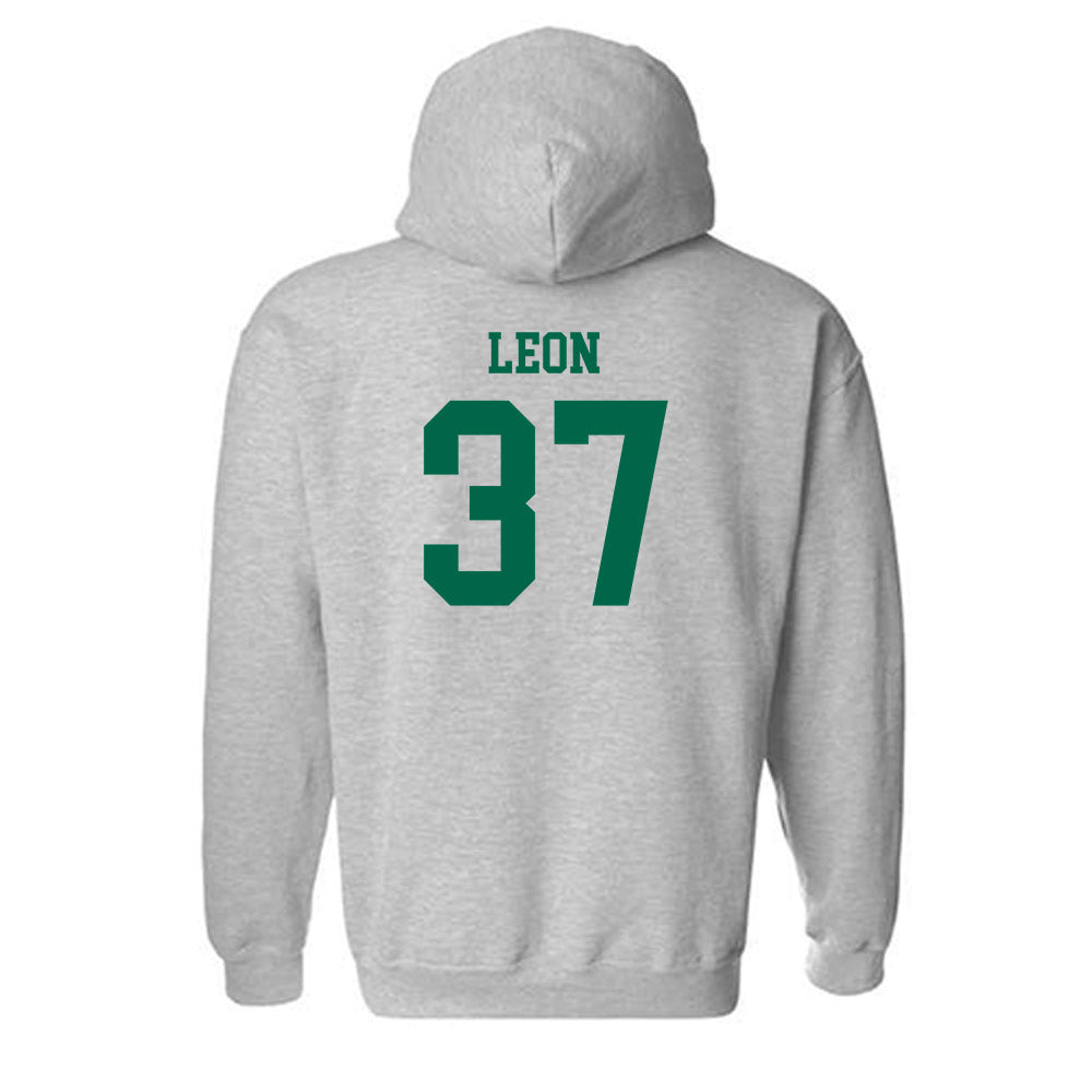 USF - NCAA Football : Chase Leon - Classic Fashion Shersey Hooded Sweatshirt-1