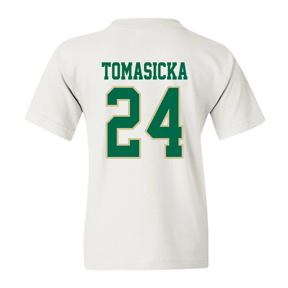 USF - NCAA Women's Basketball : Raina Tomasicka - Classic Fashion Shersey Youth T-Shirt-1