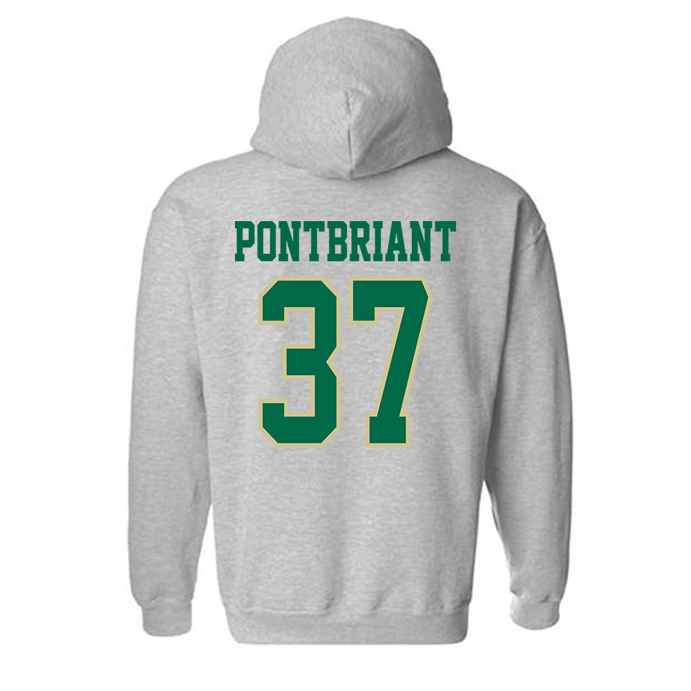 USF - NCAA Baseball : Dominic Pontbriant - Classic Fashion Shersey Hooded Sweatshirt-1