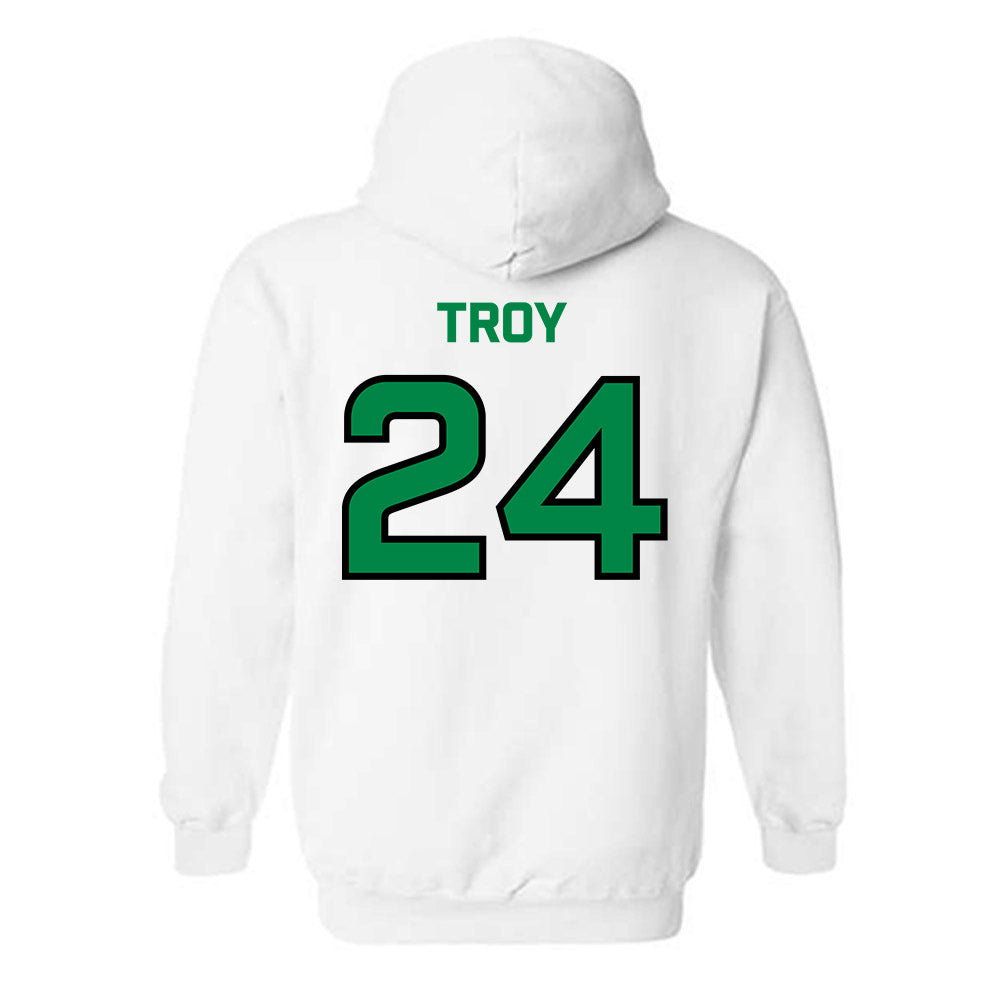 USC Upstate - NCAA Women's Basketball : Jessalyn Troy - Classic Fashion Shersey Hooded Sweatshirt-1